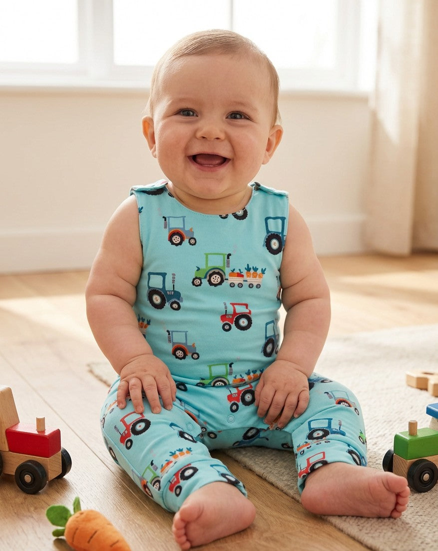 Tractor Romper