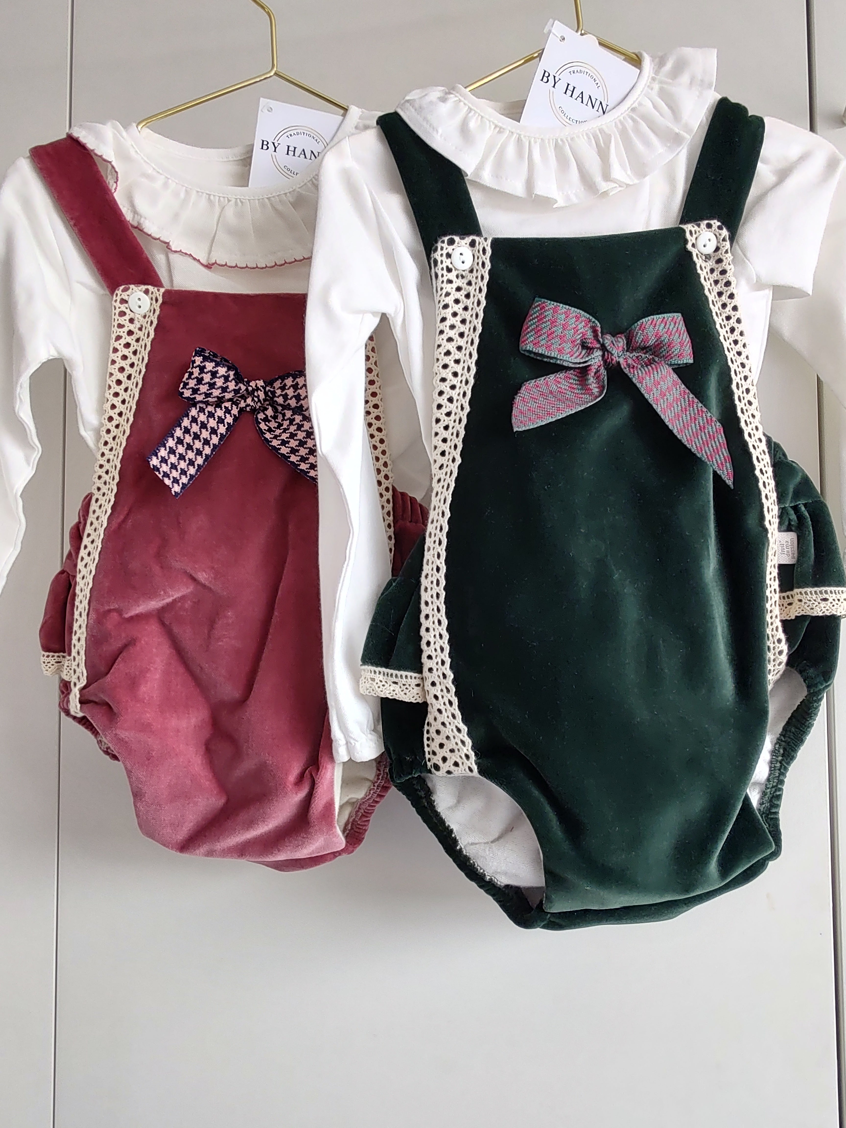 Velvet Romper Set