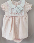 Embroidered Dress and Knicker Set