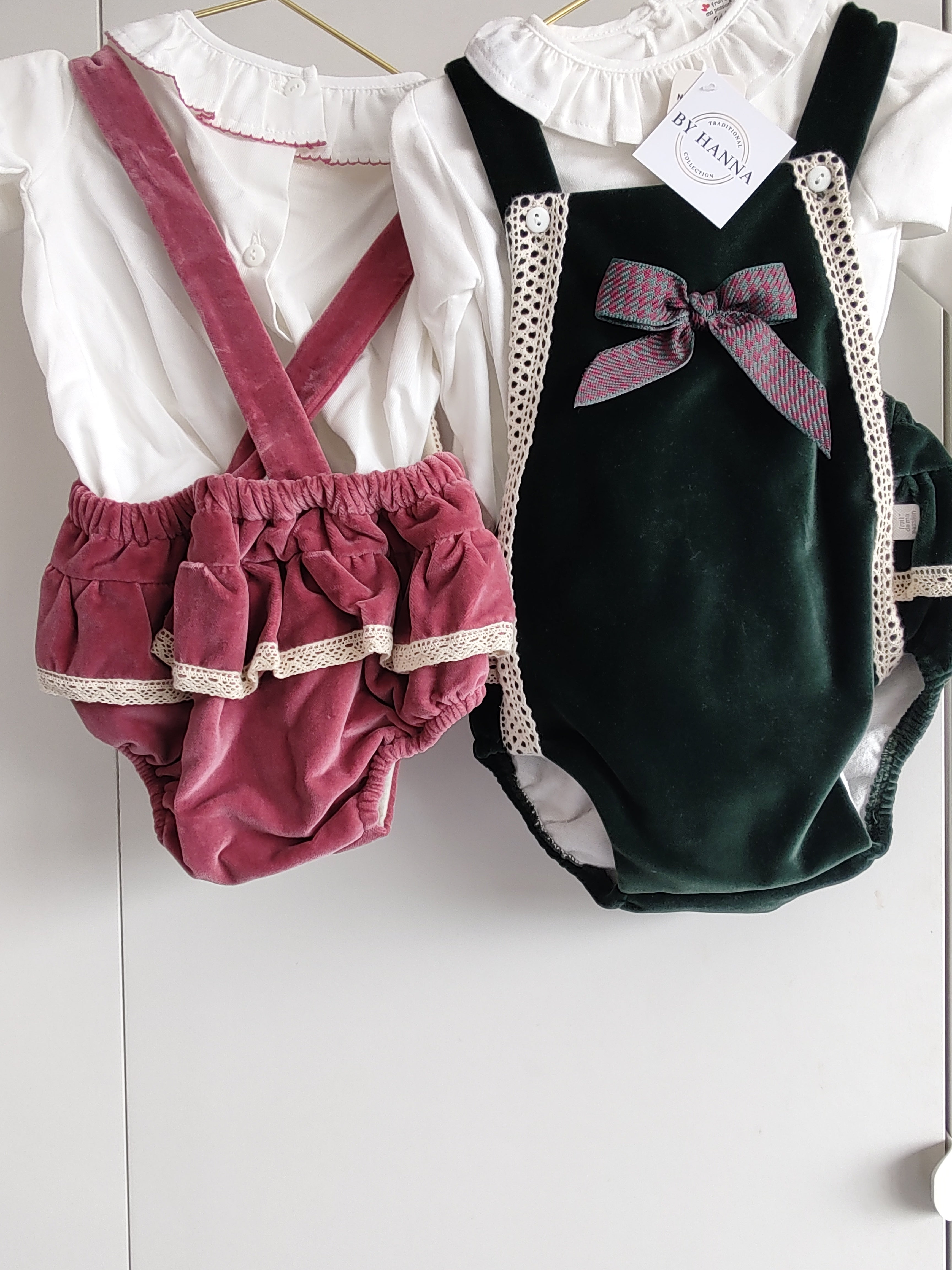 Velvet Romper Set