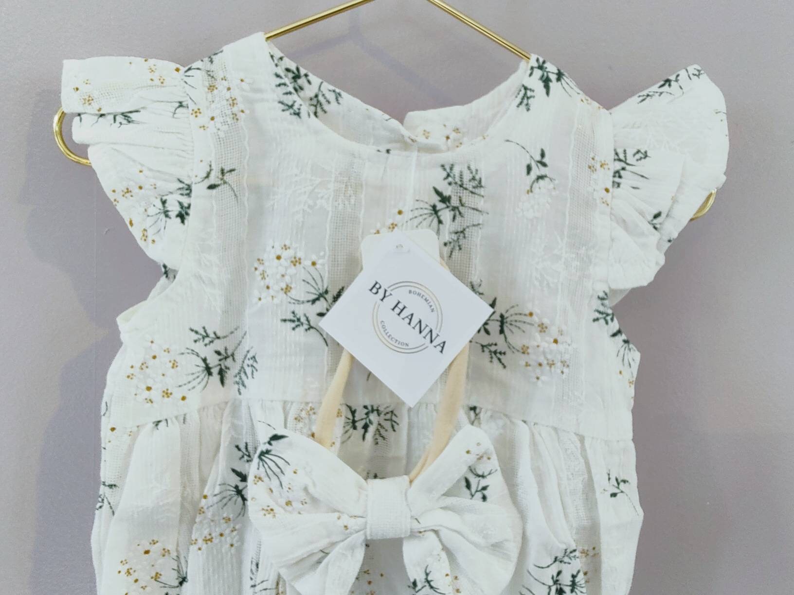 Flora Romper and Headband Set