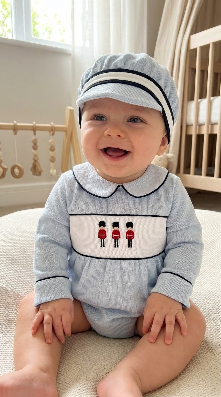 Toy Solider Romper and Hat set