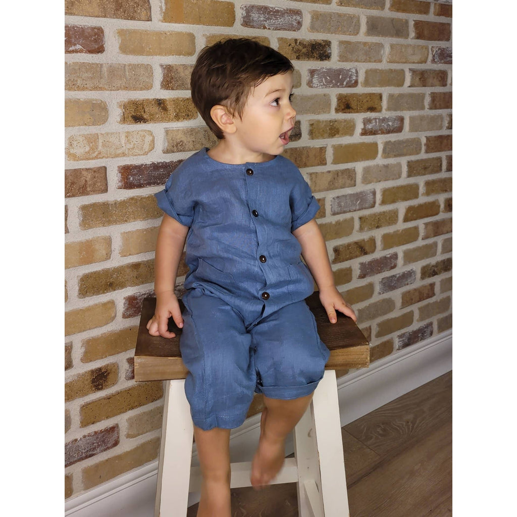 Linen Rompers