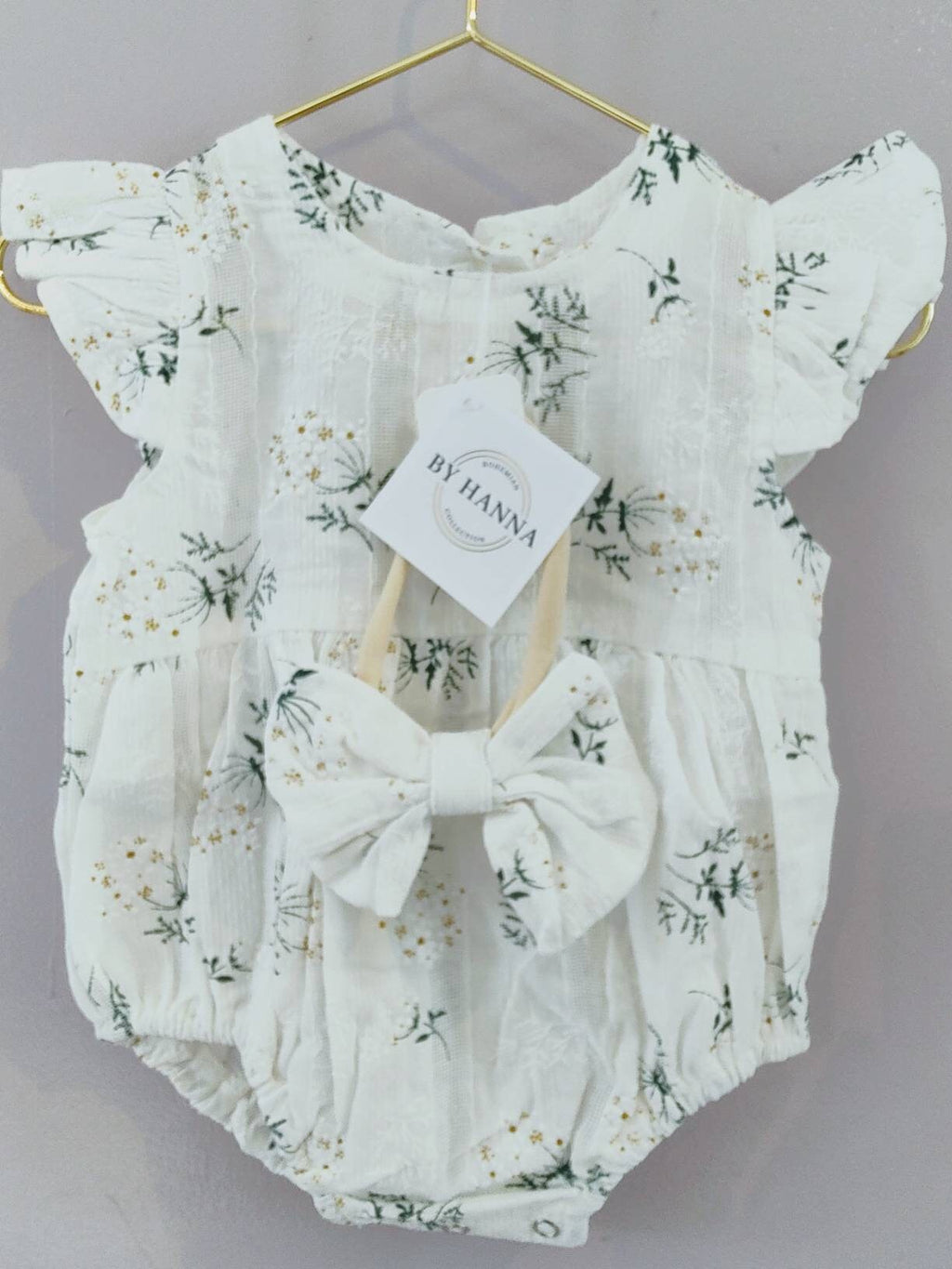 Flora Romper and Headband Set