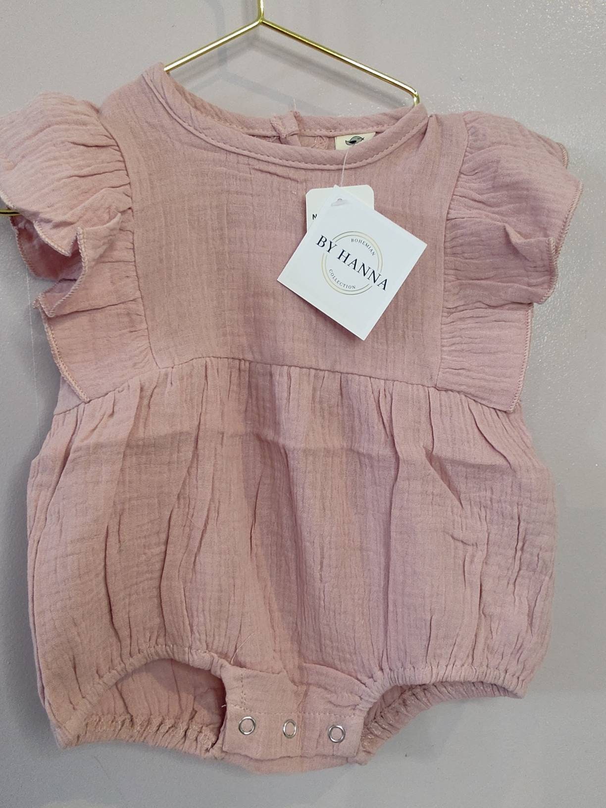Muslin Ruffle Romper
