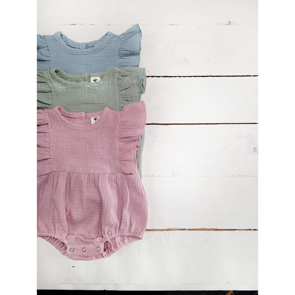 Muslin Ruffle Romper